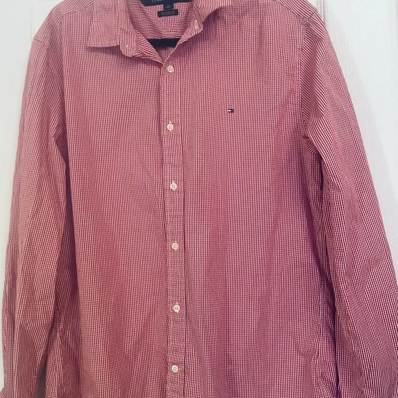 Men's Checkered Tommy Hilfiger Button Downs (Lot of 3) - Picture 2 of 7